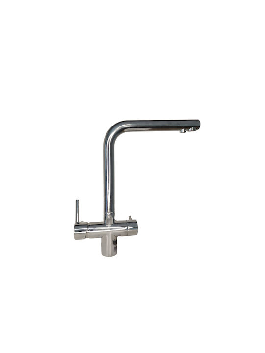 NEO Tall Kitchen Faucet Counter Bronze