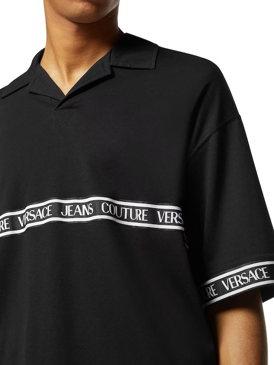 Versace Polo Blouse Black