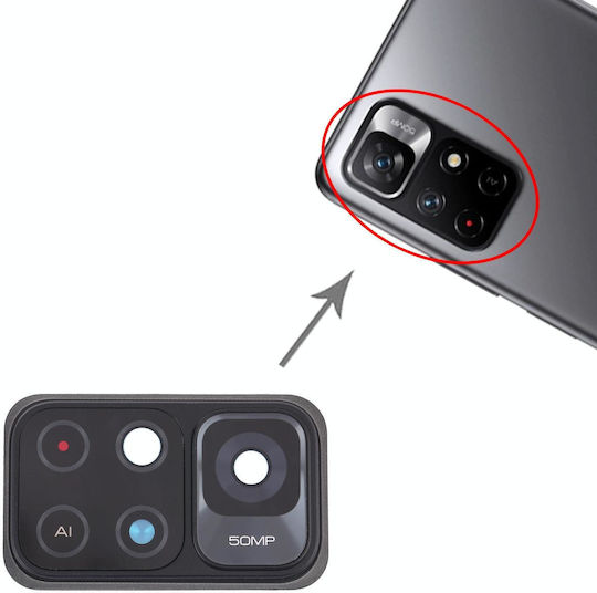 Капачка за обектив на камерата Xiaomi Redmi Note 11 China 21091116ac Poco M4 Pro 5g 21091116ag Mzb0bgvin Redmi Note 11s 5g