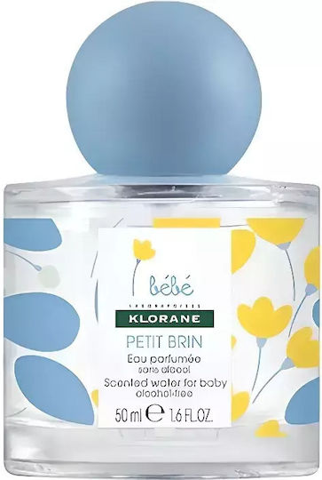 Klorane Petit Brin Σετ Βρεφικό Eau de Toilette με Λούτρινο Κουνελάκι Green 50ml