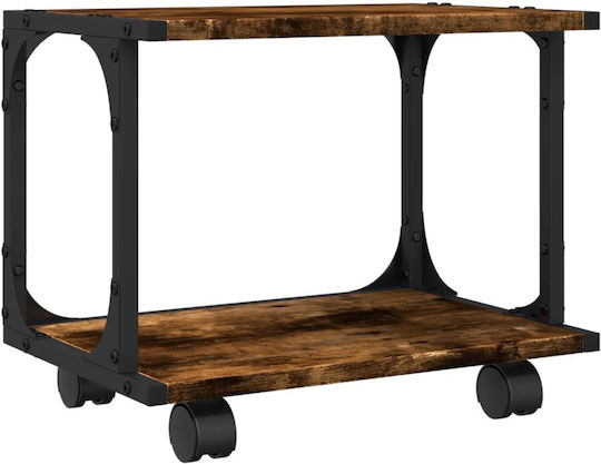 vidaXL Επιδαπέδια Ραφιέρα Μπάνιου Ξύλινη 41x28x33.5cm vidaXL Επιδαπέδια Ραφιέρα Μπάνιου Ξύλινη 41x28x33.5cm