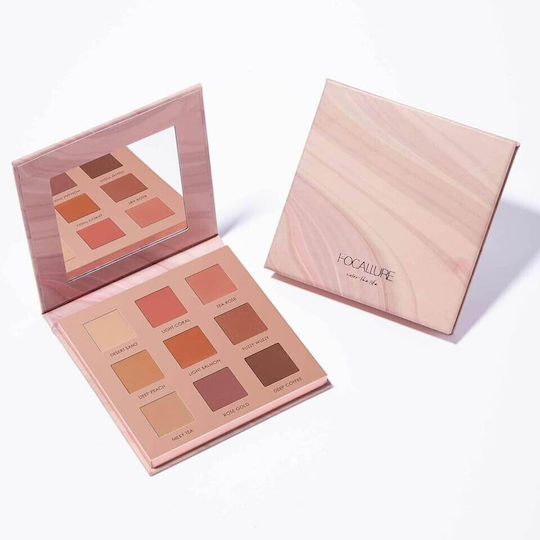 Set de 9 farduri de pleoape Focallure Color Life #2 Soft Power