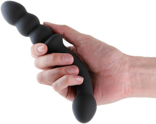 Ns Novelties Dublu Vibrator 21.4cm Negru