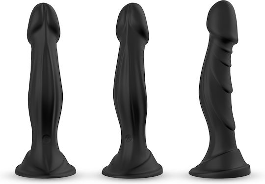 Boss Of Toys Κλασικός Δονητής 18.5cm Μαύρος