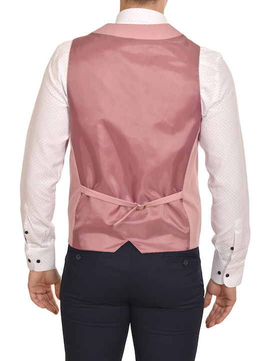 Men's Vest Rosewood Pink