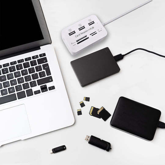 USB Hub with 2 Ports USB 3.1 with USB-A Connection