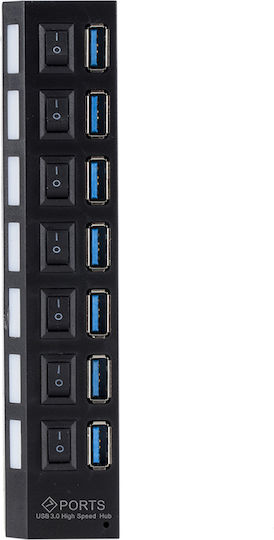 Hub 7 Θυρών USB 3.0 με σύνδεση USB-A