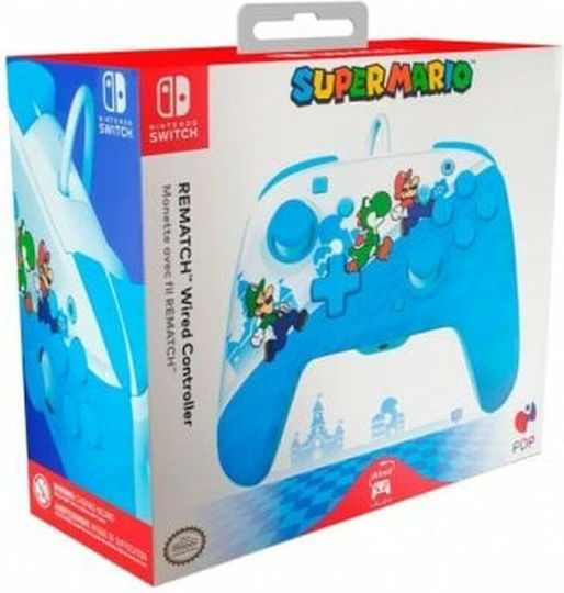 PDP Mario Escape Ενσύρματο Gamepad για Switch Πολύχρωμο