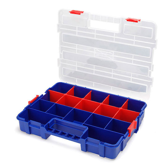 WorkPro Werkzeugkoffer-Organisator Blau 38.2x30x6.2cm