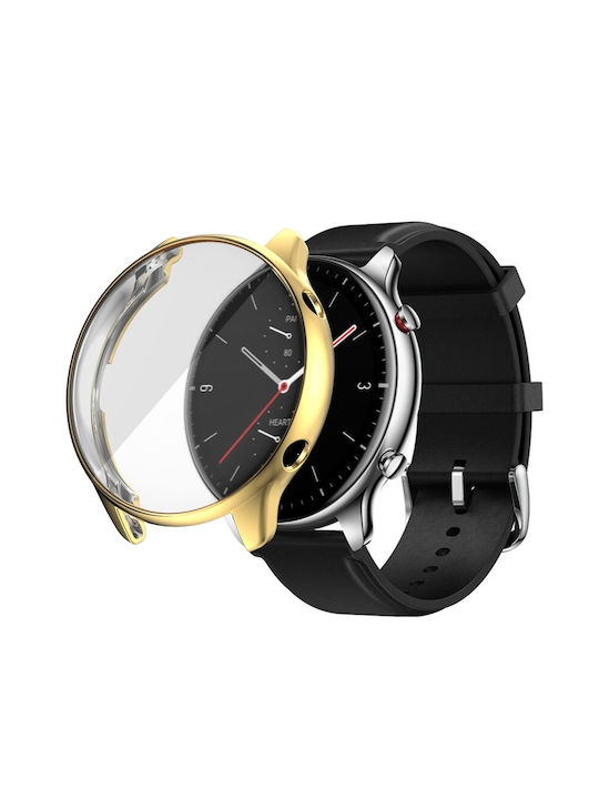 Schutzhülle mit galvanischer Beschichtung für Amazfit Gtr 2 Tpu Gold