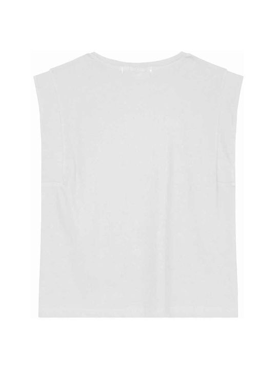 Energiers Kids Blouse Sleeveless White