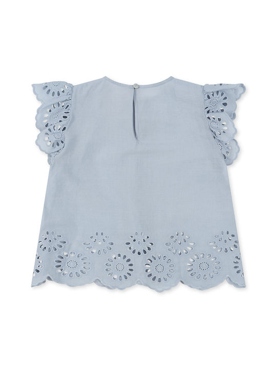 Konges Slojd Kids Blouse Light Blue