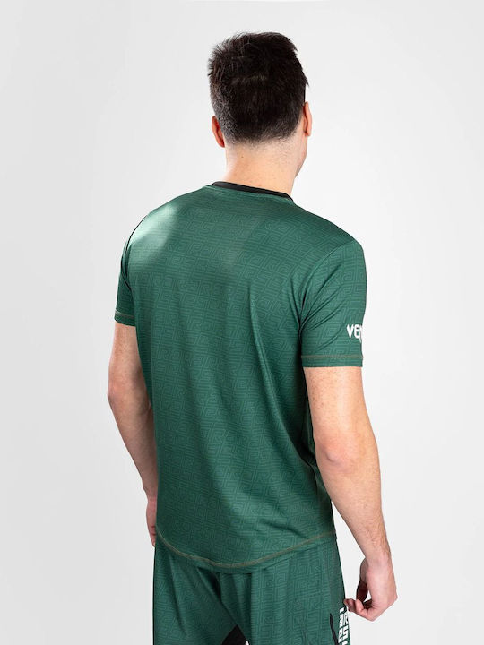 Venum Herren Kurzärmlig T-Shirt VENUM-04970-015 für MMA Grün