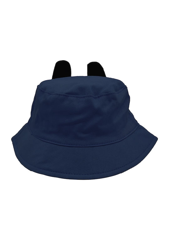 Gift-Me Παιδικό Καπέλο Bucket Υφασμάτινο Λευκό