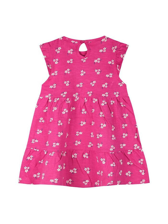 Energiers Rochie pentru Copii Floral Fără mâneci Fuchsia