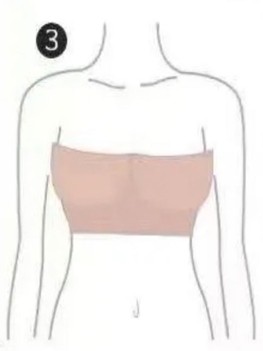 Rosa Junio Boob Tape Γυναικεία Αυτοκόλλητη Ταινία Ανόρθωσης Στήθους Nude