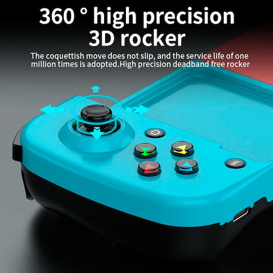 Honson Ασύρματο Gamepad για Android / iOS Πολύχρωμο