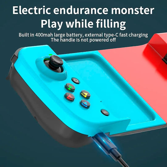 Honson Ασύρματο Gamepad για Android / iOS Πολύχρωμο
