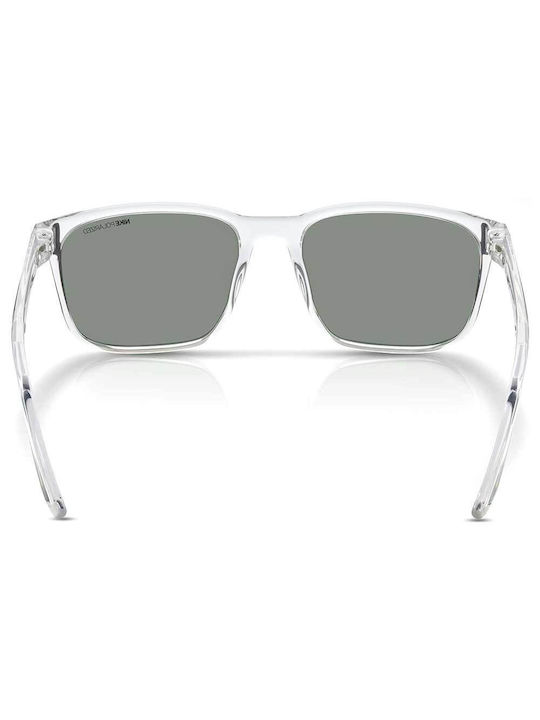 Nike Rave Sunglasses with Transparent Plastic Frame and Gray Lens FD1849-901