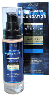 Fond de ten Vollare Fond de ten de lungă durată Minerale 703 Miere 30 ml
