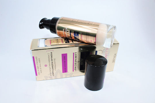 Fond de ten Vollare Long Lasting cu acid hialuronic 503 Bej Mediu 30 ml