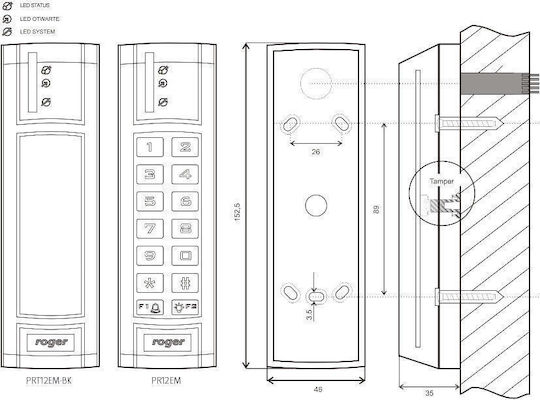 Roger Access Control για Πρόσβαση με Κάρτα