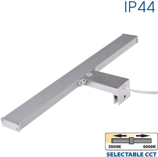 Vivalux Lamp Bathroom with Integrated LED and Adjustable White Light 40x14.3x8.7cm