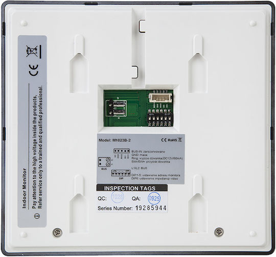 Vidos Duo M1023b Video-Gegensprechanlagenmonitor