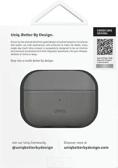 Uniq Lyden Ds Airpods Pro 2 Gen 2022/2023 Carbon Black Hülle
