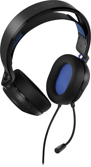 Corsair HS35 V2 Over Ear Gaming Headset με σύνδεση 3.5mm Μπλε for PC / PS4 / PS5 / XBOX