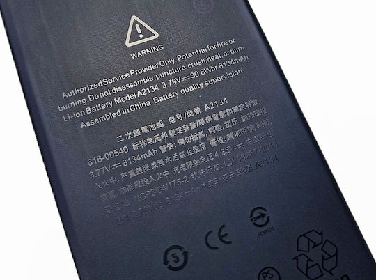 A2134 Tablet Batterien Apple 2 Zellen 3,77v 30wh