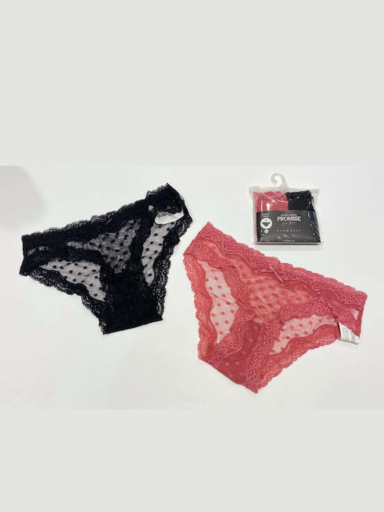 Promise Γυναικεία Slip 2Pack Φούξ