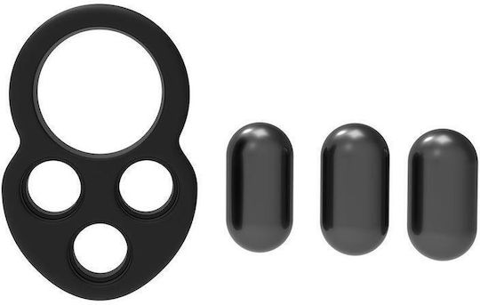 Dream Toys Ramrod Cockring Δαχτυλίδι Πέους Σιλικόνης Γκρι