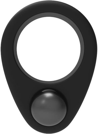 Dream Toys Ramrod Cockring Δαχτυλίδι Πέους Σιλικόνης Μαύρο