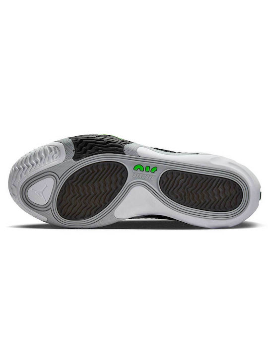 Tatum 2 Low Basketball Shoes White / Black / Wolf Grey / Electric Green