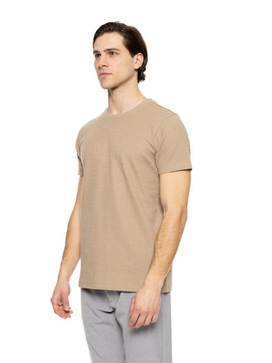 Splendid Men's Short Sleeve T-shirt Lt Beige