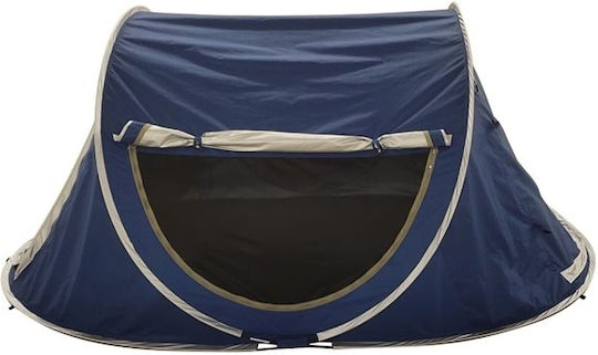 Hupa Luna 3P Camping Tent Pop Up Blue 4 Seasons for 3 People Waterproof 3000mm 240x180x100cm