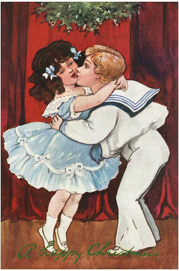 A Happy Christmas (1905) From The Miriam And Ira D. Wallach Division Of Art, Prints And Photographs: Picture Collection By H. Sandford Painting on Canvas 100x150cm