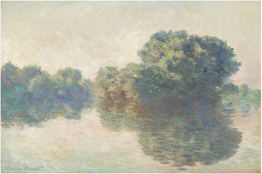 Seine Painting on Canvas 120x80cm