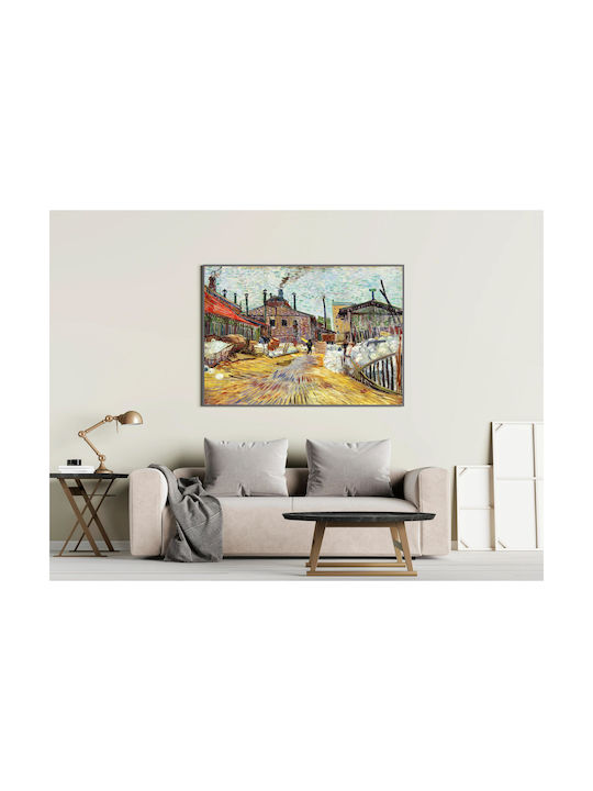 1887 Painting Copy of Van Gogh on Canvas 100x70cm