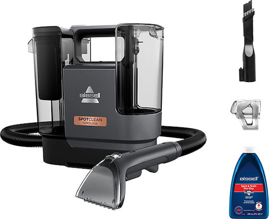 Bissell Spotclean Wiederaufladbare Nass-Trocken Staubsauger mit Kunststoffbehälter 0.9lt