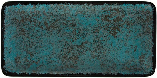 Oriana Ferelli Plate Shallow Rectangular Ceramic 27x16cm