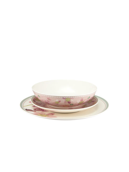 Maxwell & Williams Plate Shallow made of Porcelain Multicolour with Diameter 27.5cm