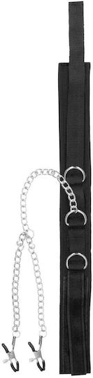 Shots Halsband in Schwarz Farbe