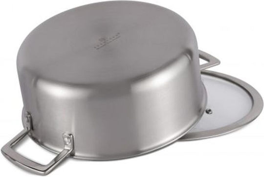 Edenberg Βαθιά Ανοξείδωτη Κατσαρόλα 4.3lt / 24cm