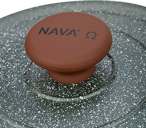 Nava Ωmega Ρηχή Κατσαρόλα από Χυτό Αλουμίνιο 3.7lt / 26cm