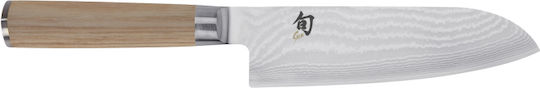 Kai Shun Μαχαίρι Santoku από Ανοξείδωτο Ατσάλι 16.5cm