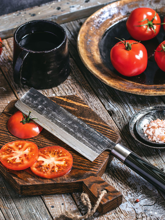 Samura Knife Nakiri from Stainless Steel 18cm
