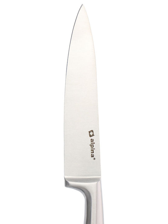 Alpina Appliances Knife Chef from Stainless Steel 33.5cm