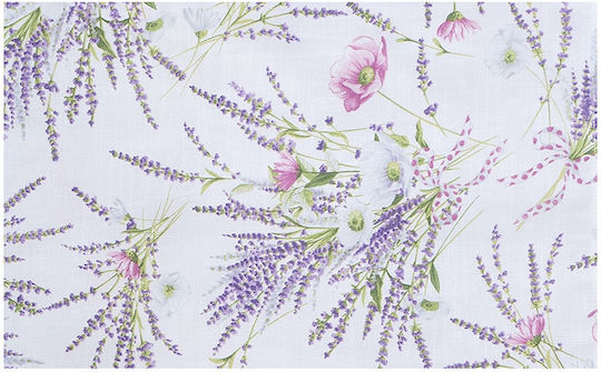 Dimeco Fabric Placemat White 35x50cm